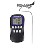 Omquot Digital Cooking Thermometer with LCD Display for Grilling, Grilling and Baking as a Kitchen Tool