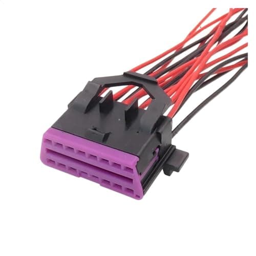 automotive connectors 16 Pin 8D0972695H 3A0972695A Automotive Wiring Socket Connector easy replacement(Female with wire,1PCS)