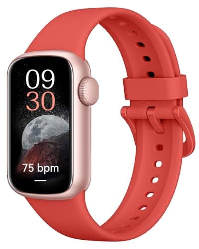 Fitness Tracker with Step Counter/Calories, Activity Health Tracker with Blood Pressure Heart Rate Monitor, Sleep Tracker, 137+ Sport Modes, Pedometer SmartWatch, Gift for Women Men FluorescentOrange