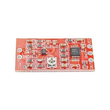 MAX4466 Electret Microphone Amplification Preamp Board Mic Pickup Module with SSM2167 Compression Amplifier 1PC