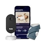 Owlet Dream Duo (Gen 3) Smart Baby Monitor All-in-One Bundle - 2K HD Video Baby Monitor with Alerts & Owlet Dream Sock Tracks Baby’s Oxygen, Heart Rate & Sleep | Health Insights via App | Bedtime Blue