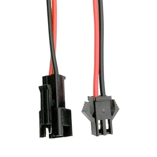 FWSYIVV 5Pairs Long SM 2P Plug Male to Female Wire Connector SM2P LED Connectors