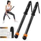 Salario Portable Cordless Battle Ropes – Home Gym Workout Equipment for Intensive Training & Core Strength, Ideal for Home, Office, Travel and Small Spaces(Black)
