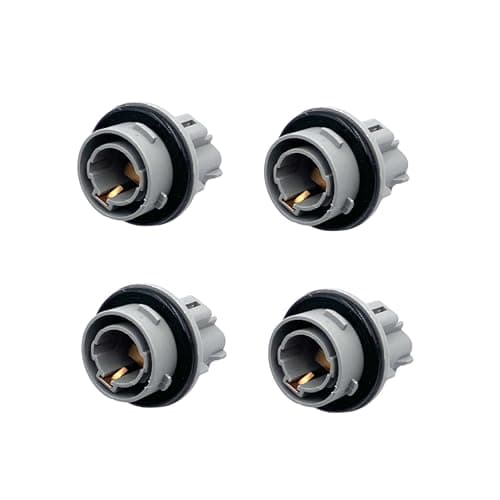 4 Pcs 90075-99106 Turn Signal Socket Holder, Light Lamp Bulb Plug Replacement Compatible with Toyota Avalon Corolla Echo Highlander Land Cruiser Sienna Solara Matrix Replaces 9007599106