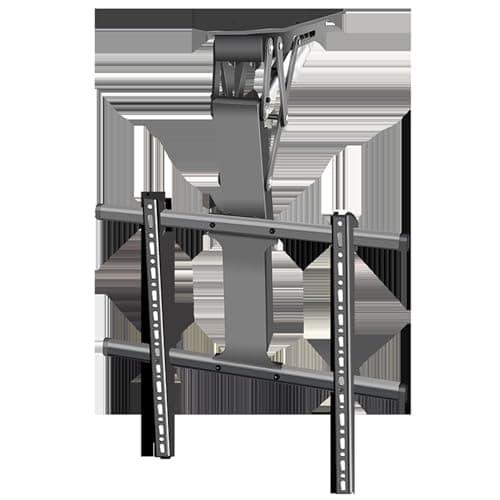 Hidden Drop Down TV Lift Motorized Ceiling TV Mount Telescopic Electric TV Lift with Auto Lifting 0-85° Flip Down Fits 32-70 Inch TVs Motorized TV Stand,