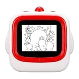 Bewinner Smart AI Voice Sticker Printer, Portable Inkless Thermal Label Maker with 2.4 Inch Screen for Home School DIY Projects