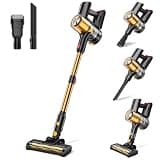 VACMOTOR Cordless Vacuum Cleaner for Pet Hair & Hardwood Floor,Orange