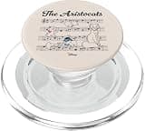 The Aristocats - Sheet Music PopSockets PopGrip for MagSafe