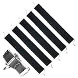 Chair Webbing - Reinforced Lounge Chair Replacement Fabric, Recliner Repair Part, High Tensile Structural Load Bearing Banding | Complete Lounger Restoration Shock Cord Set for Lawn Outdoor Furniture