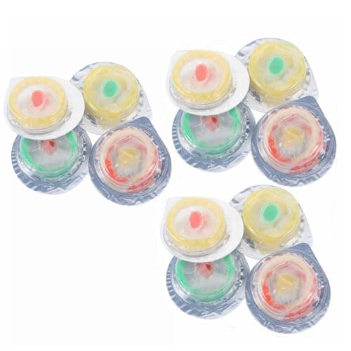 GALPADA 12pcs Colorful Flower Condoms Safe Sleeve Adult Sex Life Supplies Ultra- Thin Health Products Gifts (Small Flower)