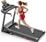 300 lbs Capacity Treadmill for Home, 3.5HP Folding Treadmill w/ 71 Preset Workouts, APP with Free Train Courses, Dual HiFi Speakers