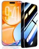 UltraGlass 9H+ Armor for iPhone 15 Pro Max Privacy Screen Protector [NO.1 Military Grade Shatterproof] Privacy Screen iPhone 15 Pro Max Tempered Glass [100% Anti Spy] Longest Durable 2 Packs, 6.7''