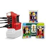 Power Inverter Compatible with Milwaukee 18V Battery & 2026 FIFA Official Licensed Mascot Figurine Set of 3 – Clutch, Maple & Zayu – Collectible Soccer Figures
