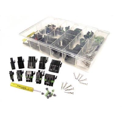 Caspers 103005 Weatherpack Wiring Connector Assortment Kit