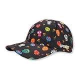 Sprints Race Day Performance Running Cap | The Lightweight, Quick Dry, Sport Hat, One Size, Unisex (Dia De Drip Muerto Mash)