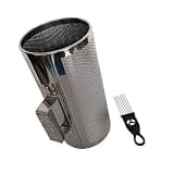 Guiro Metal Guiro Instruments Professional Percussion Shaker Musical Instrument Tool Set with Scraper for Metal Shakers