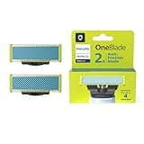 Philips Norelco OneBlade Replacement Blades, Anti-Friction, 2 Pack