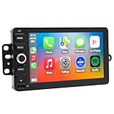 QLED Radio for Chevy Silverado 2003 2004 2005 2006 Touch Screen Stereo Replacement,Wireless Carplay Android Auto, Free Camera