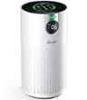 FreAire Air Purifiers for Home Large Rooms up to 1800Ft², VisionAir 20dB Sleep Mode HEPA Air Purifier for Bedroom, with Real-Time AQI & PM2.5 Display, 360°Intake & Outlet Air Cleaner for Pets, HAP606