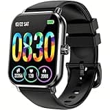 Jacoosa Smart Watch for Men Women, 1.83" HD Fitness Tracker with Heart Rate Monitor, Sleep Tracking, 100+ Sports Modes, IP68 Waterproof Smartwatch for Android iOS