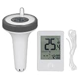 Pool Floating Digital Temperature Meter with LCD Display 0.℃ Accuracy for Swimming Pools Hot Tubs Aquariums Spa