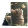 FGDRFGRW Case for Amazon Fire HD 10 Tablet (9th/7th/5th Generation,2019/2017/2015 Release),Adjustable Stand Auto Wake/Sleep Function Full Body Protection Cover - Cat Butterfly