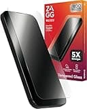 ZAGG Glass Elite Screen Protector for iPhone 16 Pro - 5X Stronger, Reinforced Edges, Ultra-Strong Tempered Glass, Scratch Resistant, Anti-Smudge, Easy Installation, InvisibleShield, Eco-Friendly