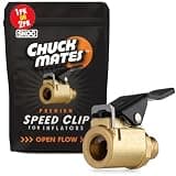 Chuck Mates Premium Quick-Connect Accessory for Tire Inflators Open-Type (1 Pack)