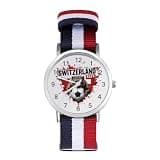 ZMYAPQO Switzerland 2026 Soccer Football Watches for Men