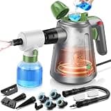 Handheld Steam Cleaner for Home, Steamer for Cleaning Green