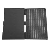 SENECESLI 60W Foldable Monocrystalline Solar Charity Effective for Various Electronic Devices, Portable Solar Panel for Outdoor Adventure