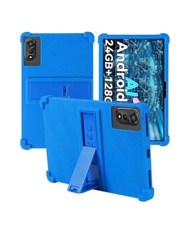 for Nexall N90 12 Inch Tablet Case,BOVUGAC Adjustable Stand Shockproof Easy Installation Slim and Lightweight Premium Silicone Protective Shell for Nexall N90 12" Case Cover.(Blue)