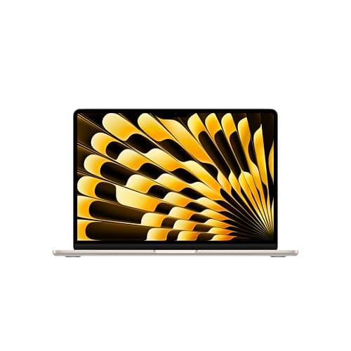 Apple 2026 MacBook Air 13-inch Laptop with M5 chip: Built for AI, 13.6-inch Liquid Retina Display, 24GB Unified Memory, 1TB SSD, 12MP Center Stage Camera, Touch ID, Wi-Fi 7; Starlight