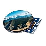 1.53Inch LCD Screen ST77916 Chipset and 11pin Design Perfect for Electronics Projects Tiny Robotics Display Screen