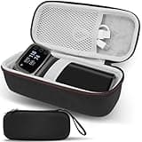Hard Travel Case for Garmin Index BPM Blood Pressure Monitor Cuff, Protect Storage Case for Garmin Index BPM BP Monitor, for Checkme BP2 & BP2A BP Machine, Black