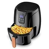 XDSRFVW 4.5L Large Capacity Multifunctional Air Fryer LCD Touch Electric Hot Oil Free Smokeless Roast Chicken Oven Kitchen Cooker