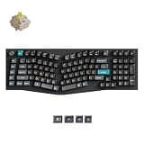 Keychron Q13 Ultra 8K Wireless Mechanical Keyboard, 96% Alice Ergonomic Layout with Numpad, Full Aluminum Custom Keyboard, ZMK, 8000Hz Polling Rate, Hot-Swappable RGB for Mac Windows Linux