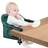Hook On Chair, Portable Table High Chair, Folding Compact Baby Seat with Storage Bag for Indoor/Outdoor(Green)