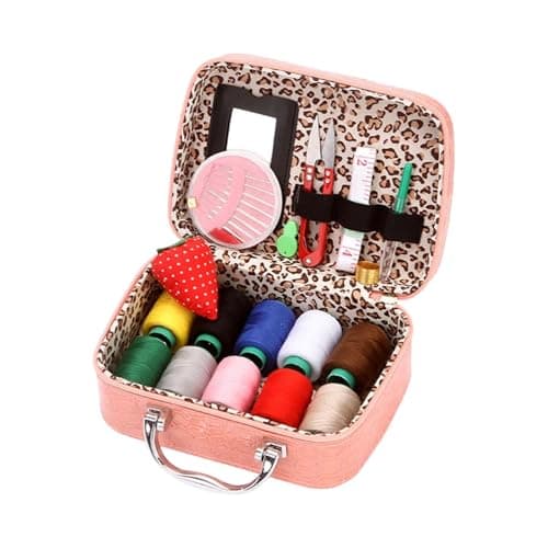 Gooddyiyukey Sewing Kit for Adults, Needle and Thread with Needle Threaders,10 Thread Colors,Measure Tape,Scissors,Sewing Supplies,Portable Hand Sewing Kit for Beginner,Home,Traveler,Emergency,Repair