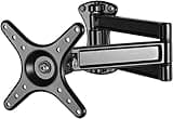 iumLeap Universal Rotating Wall Mount Bracket for LCD Monitor TV Stand with Telescopic Folding Feature