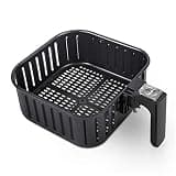 Cosori Air Fryer Accessories, Replacement 5.8QT Original Basket For Cosori CP358-AF, CS358-AF Air Fryers, Non-Stick, Dishwasher-Safe, CAF-P582B