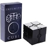 Infinity Cube Sensory Fidget Toy, EDC Fidgeting Game for Kids and Adults, Cool Mini Gadget Best for Calming and Stress Relief and Kill Time, Autism Toys Dementia Gift Stocking Stuffers