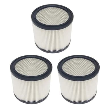 Compatible for ShopVac 90304 90350 90333 903-04-00 9030400 Cartridge Filter for Wet Dry Vacuum Cleaners(3Pcs)