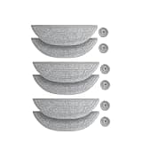 Compatible for Roborock，S8 Max Ultra S8 MaxV Ultra，Vibrating Mop Cloths Accessory Mop Rags Spare Parts Vacuum Cleaner(S8 MaxV Mop 3Box)