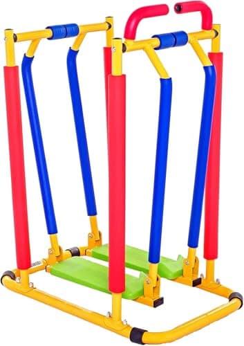 Adjustable Kids Treadmill for Fitness, Safe Exercise Equipment for Ages 3-12, Promotes Health & Fun Workouts for Children