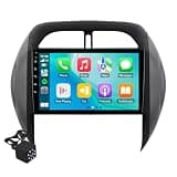 9-inch Linux Car Stereo for Toyota RAV4 2003-2005 IPS Touchscreen Screen Car Radio with Carplay & Android Auto Support Aftermaket Camera FM Bluetooth SWC