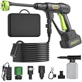 Cordless Pressure Washer, Handheld Portable Battery Cordless Power Washer