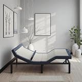 Peanu Twin XL Adjustable Bed Base, Head Foot Lumbar Tilt, USB, LED