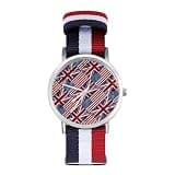 ZMYAPQO UK England United American Flag Watches for Men