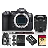 Canon EOS R6 Mark II Mirrorless Photo & Video Camera with Stop Motion Animation Firmware + Canon RF 24-105mm f/4-7.1 is STM Lens for Everyday Use & Vacations | 4K 60p Video | 64GB Card + Backpack